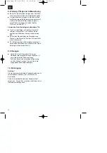 Preview for 12 page of EINHELL 34.035.90 Operating Instructions Manual