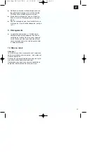 Preview for 21 page of EINHELL 34.035.90 Operating Instructions Manual