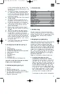 Preview for 29 page of EINHELL 34.035.90 Operating Instructions Manual