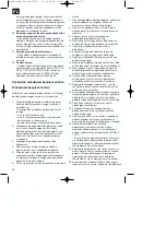 Preview for 36 page of EINHELL 34.035.90 Operating Instructions Manual