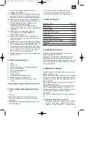 Preview for 37 page of EINHELL 34.035.90 Operating Instructions Manual