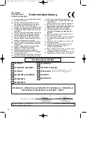 Preview for 48 page of EINHELL 34.035.90 Operating Instructions Manual