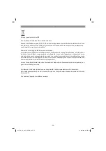 Preview for 35 page of EINHELL 34.038.70 Original Operating Instructions