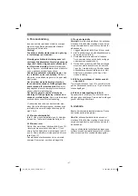 Preview for 47 page of EINHELL 34.038.70 Original Operating Instructions