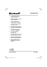 EINHELL 34.044.80 Original Operating Instructions preview