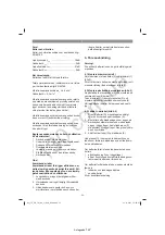 Preview for 53 page of EINHELL 34.080.01 Original Operating Instructions