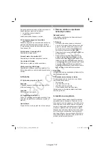 Preview for 70 page of EINHELL 34.080.01 Original Operating Instructions