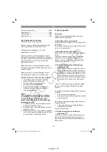 Preview for 105 page of EINHELL 34.080.01 Original Operating Instructions