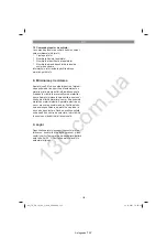 Preview for 124 page of EINHELL 34.080.01 Original Operating Instructions