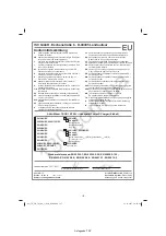 Preview for 138 page of EINHELL 34.080.01 Original Operating Instructions