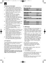 Preview for 10 page of EINHELL 34.101.10 Directions For Use Manual