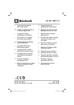 Preview for 1 page of EINHELL 34.105.02 Original Operating Instructions