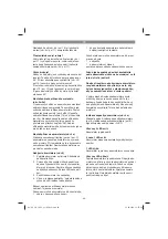 Preview for 62 page of EINHELL 34.105.02 Original Operating Instructions