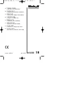 EINHELL 34.105.91 Directions For Use Manual предпросмотр