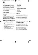 Предварительный просмотр 10 страницы EINHELL 34.106.12 Operating Instructions Manual