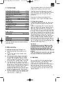 Preview for 11 page of EINHELL 34.106.12 Operating Instructions Manual