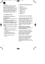 Preview for 14 page of EINHELL 34.106.12 Operating Instructions Manual