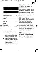 Preview for 23 page of EINHELL 34.106.12 Operating Instructions Manual