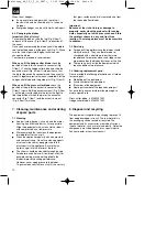 Preview for 12 page of EINHELL 34.106.20 Operating Instructions Manual