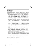 Предварительный просмотр 236 страницы EINHELL 34.109.01 Operating Instructions Manual