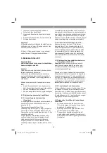 Предварительный просмотр 241 страницы EINHELL 34.109.01 Operating Instructions Manual