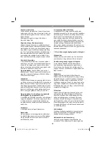 Предварительный просмотр 246 страницы EINHELL 34.109.01 Operating Instructions Manual