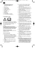 Preview for 8 page of EINHELL 34.111.00 Directions For Use Manual