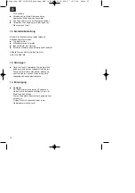 Preview for 12 page of EINHELL 34.111.00 Directions For Use Manual