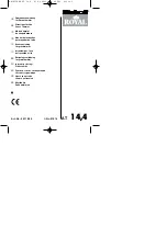 Preview for 3 page of EINHELL 34.112.20 Directions For Use Manual