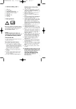 Preview for 9 page of EINHELL 34.112.20 Directions For Use Manual