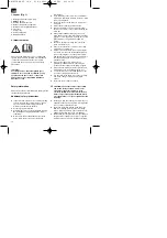 Preview for 14 page of EINHELL 34.112.20 Directions For Use Manual