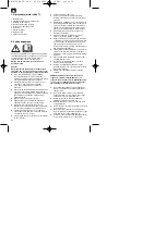 Preview for 54 page of EINHELL 34.112.20 Directions For Use Manual