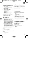 Preview for 57 page of EINHELL 34.112.20 Directions For Use Manual