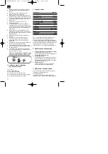 Preview for 60 page of EINHELL 34.112.20 Directions For Use Manual