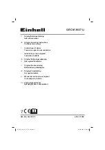 Предварительный просмотр 1 страницы EINHELL 34.131.71 Original Operating Instructions