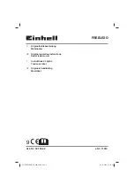 EINHELL 34.139.42 Original Operating Instructions preview