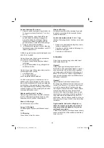 Предварительный просмотр 122 страницы EINHELL 34.142.00 Operating Instructions Manual