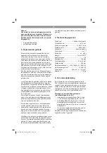 Preview for 61 page of EINHELL 34.200.30 Original Operating Instructions