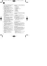 Preview for 40 page of EINHELL 34.204.10 Operating Instructions Manual