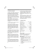 Предварительный просмотр 69 страницы EINHELL 34.206.90 Original Operating Instructions