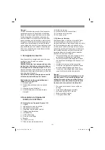 Preview for 34 page of EINHELL 34.242.01 Original Operating Instructions