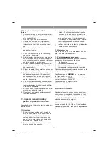 Preview for 53 page of EINHELL 34.242.01 Original Operating Instructions