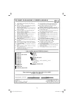 Preview for 72 page of EINHELL 34.242.01 Original Operating Instructions