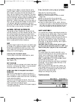 Preview for 11 page of EINHELL 34.303.00 Operating Instructions Manual