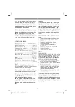 Preview for 72 page of EINHELL 34.335.50 Original Operating Instructions