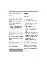 Preview for 47 page of EINHELL 34.365.40 Original Operating Instructions