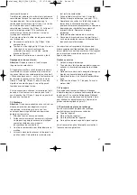 Preview for 31 page of EINHELL 3401831 Operating Instructions Manual