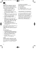 Preview for 48 page of EINHELL 3401831 Operating Instructions Manual