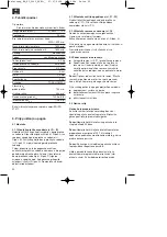 Preview for 52 page of EINHELL 3401831 Operating Instructions Manual