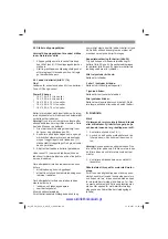 Предварительный просмотр 92 страницы EINHELL 3404800 Original Operating Instructions